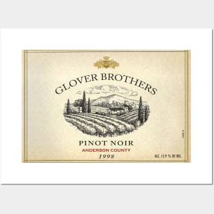 Glover Brothers Wine Label Posters and Art